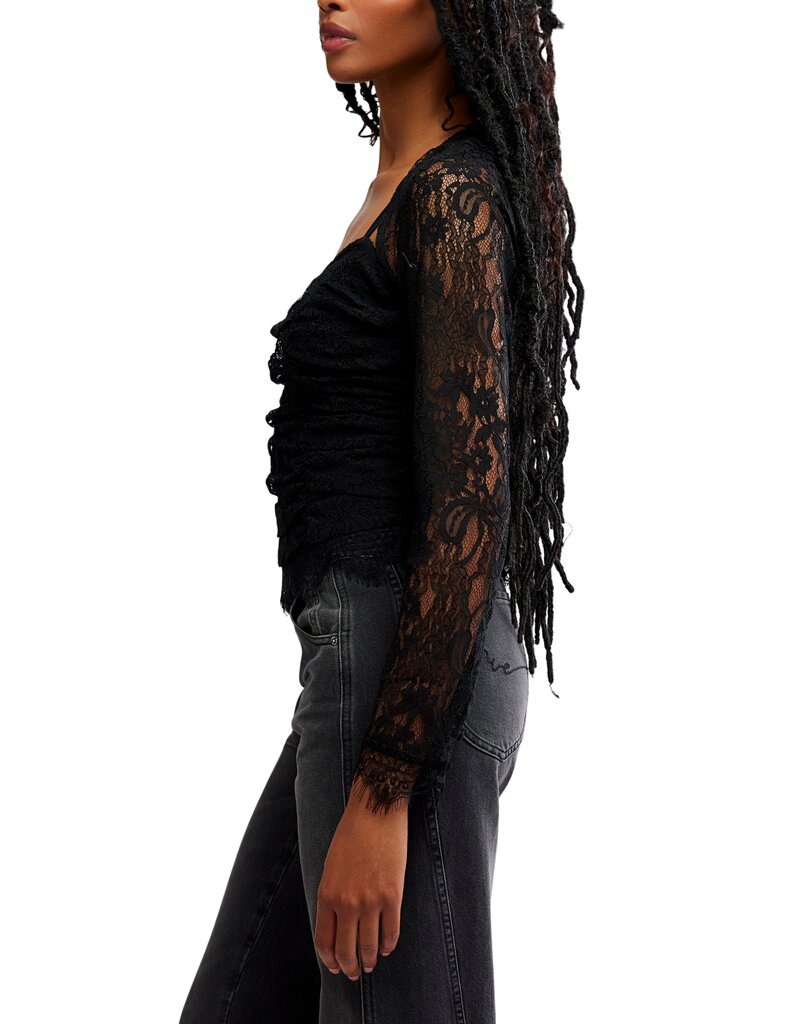 Free People Paloma Lace Top