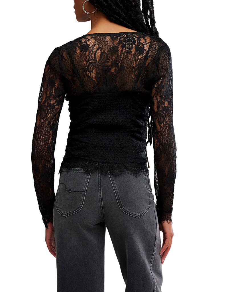 Free People Paloma Lace Top
