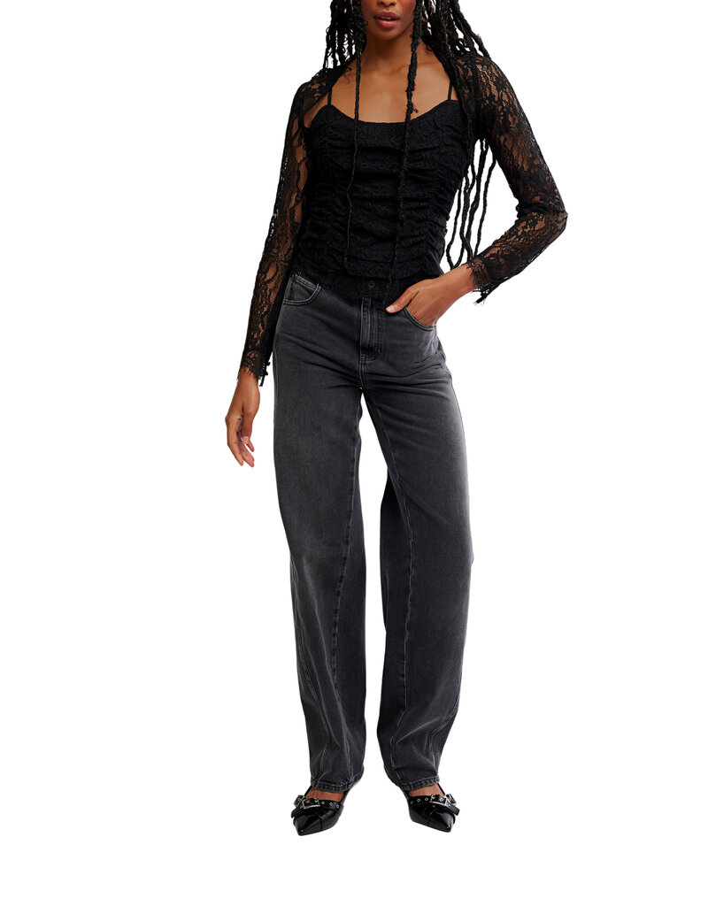 Free People Paloma Lace Top