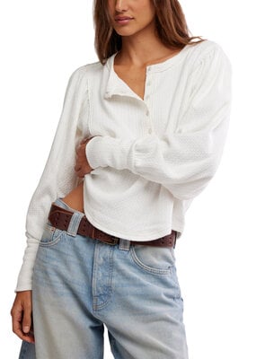 Free People Quinn Knit Top