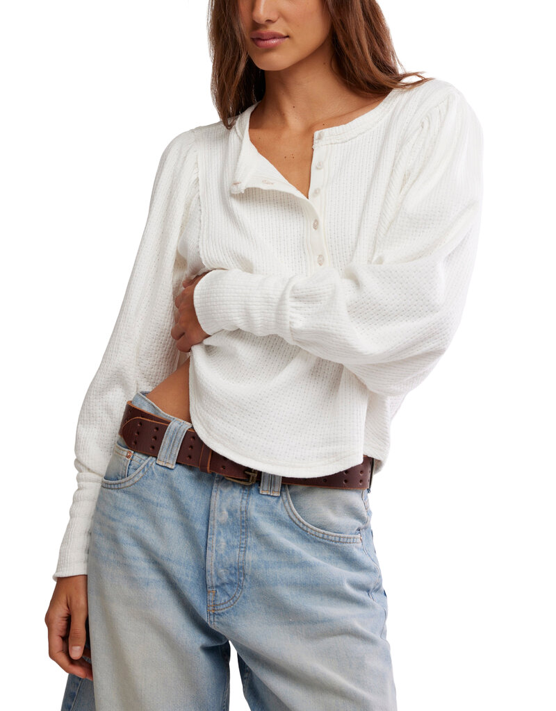 Free People Quinn Knit Top