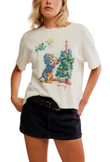 Free People Merry Meowy Tee