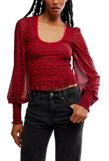 Free People Dottie Knit Top