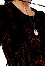 Free People Maye Printed Velvet Tunic