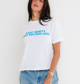 Sunny Somewhere Saint Moritz Switzerland Everyday Tee