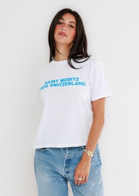 Sunny Somewhere Saint Moritz Switzerland Everyday Tee
