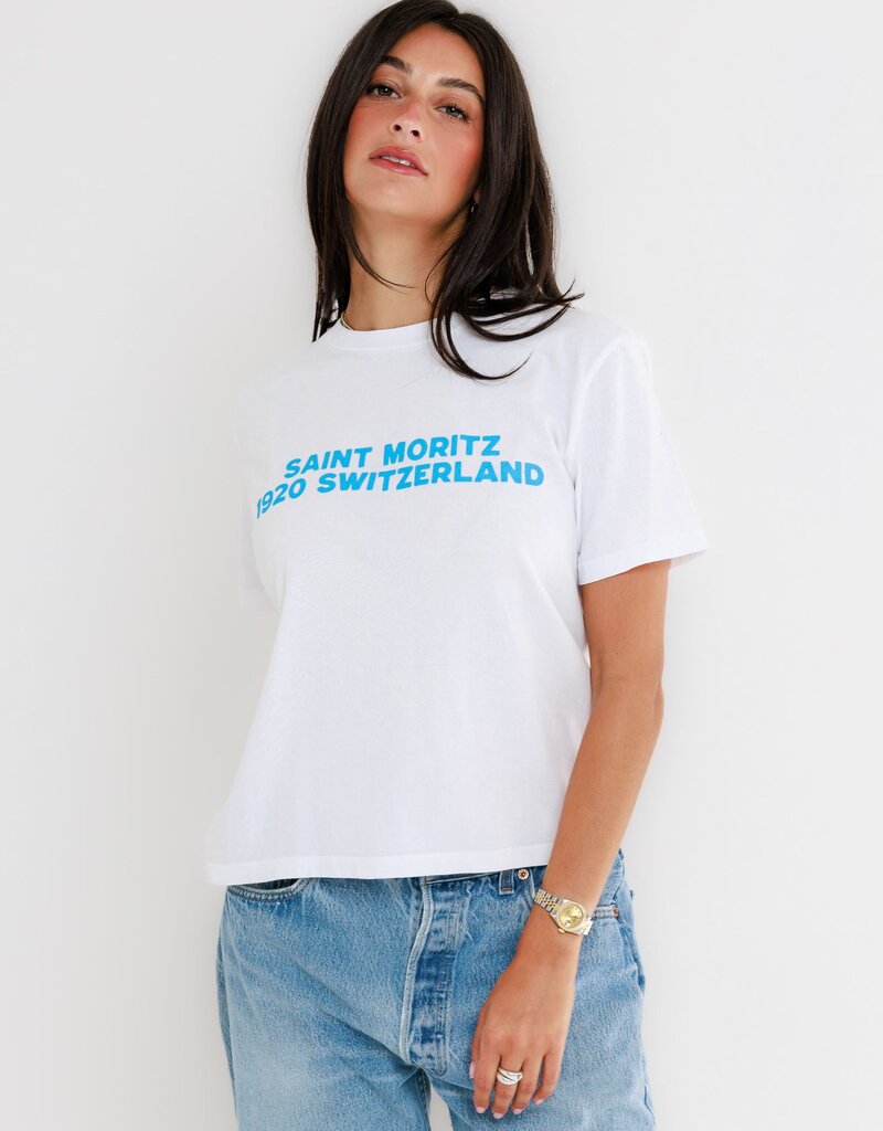 Sunny Somewhere Saint Moritz Switzerland Everyday Tee
