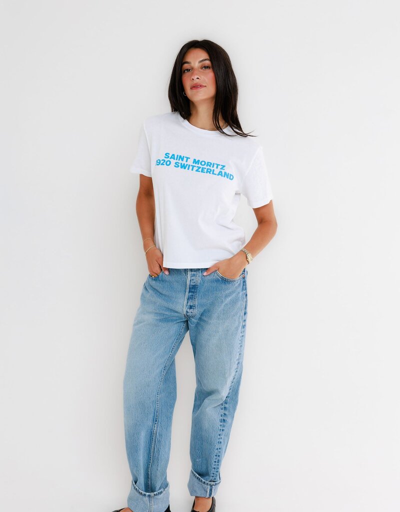 Sunny Somewhere Saint Moritz Switzerland Everyday Tee
