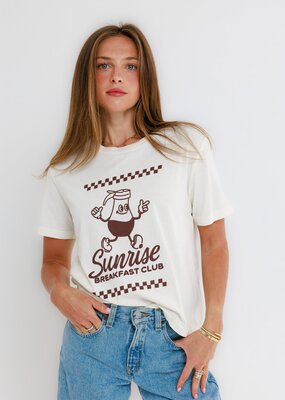 Sunny Somewhere Sunrise Breakfast Club Everyday Tee