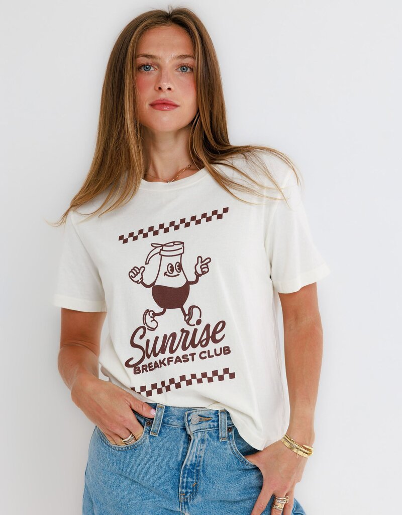 Sunny Somewhere Sunrise Breakfast Club Everyday Tee