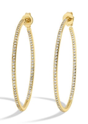 Joy Dravecky She's A Gem Hoop