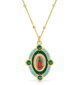 Joy Dravecky Our Lady Guadalupe Necklace