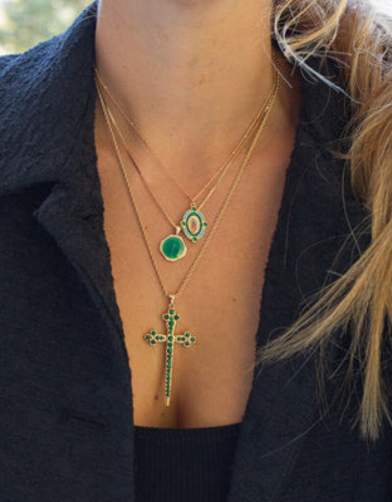 Joy Dravecky Our Lady Guadalupe Necklace