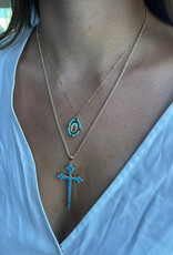 Joy Dravecky Our Lady Guadalupe Necklace