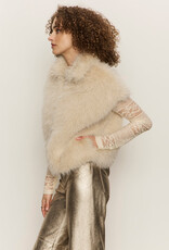 Sanctuary Silky Fur Vest