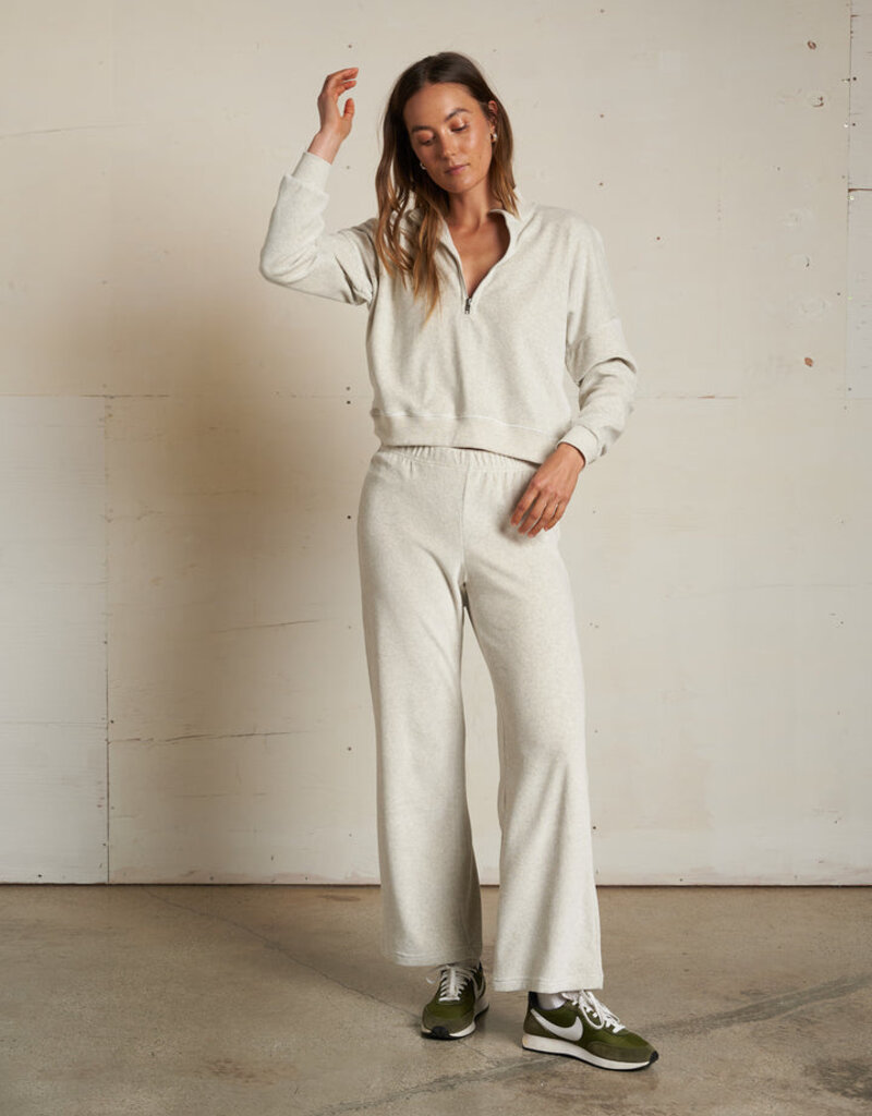 perfectwhitetee Kiva Velour Sweatshirt