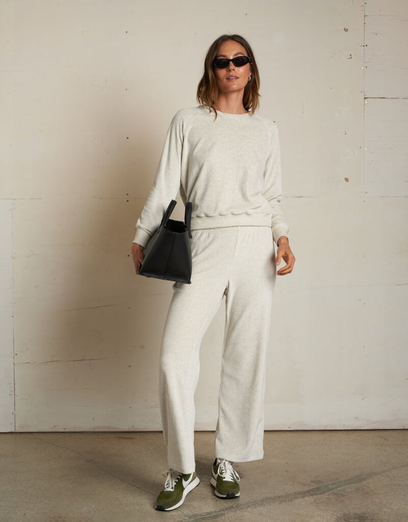 perfectwhitetee Alex Velour Sweatpant
