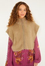 Farm Rio Fuzzy Caramel Vest