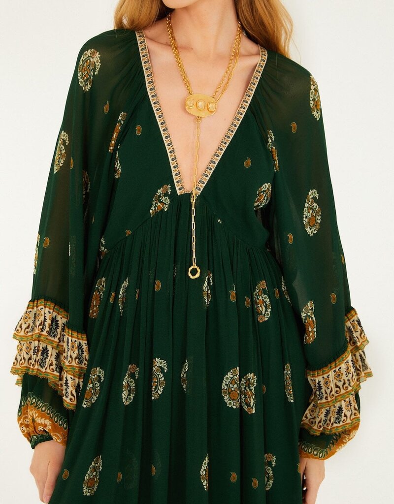 Farm Rio Ayla Ruffled Maxi