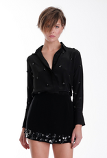 Karina Grimaldi Bella Embroidered Blouse