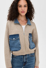 Blank NYC Glow Up Bomber Jacket