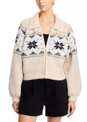 Blank NYC Digital Detox Zip Sweater