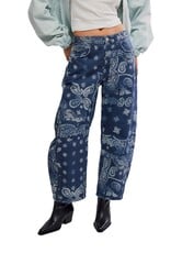 Free People Good Luck Printed Barrel