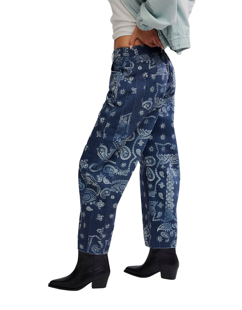 Free People Good Luck Printed Barrel