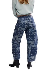 Free People Good Luck Printed Barrel