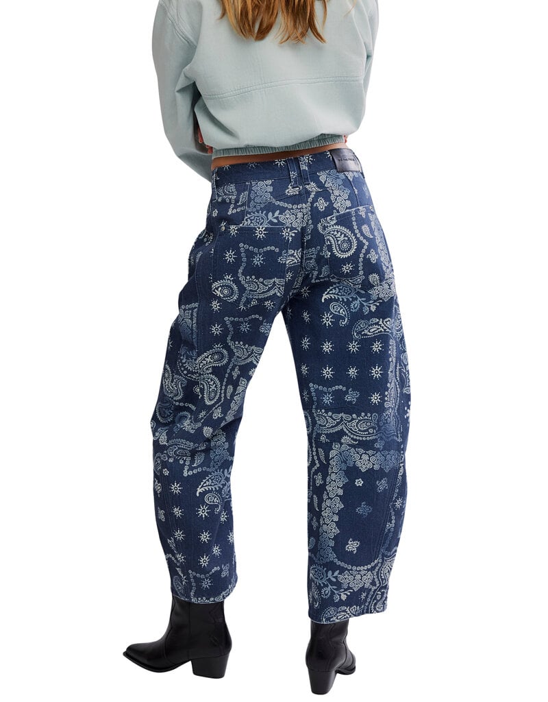 Free People Good Luck Printed Barrel