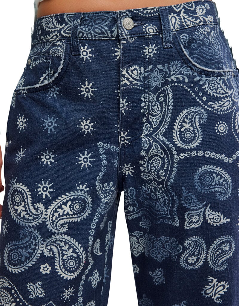 Free People Good Luck Printed Barrel