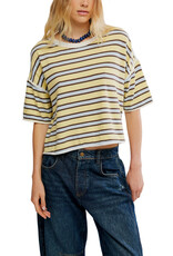 Free People Clean Rugby Tee