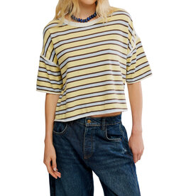 Free People Clean Rugby Tee