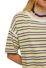 Free People Clean Rugby Tee