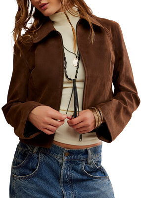 Free People River Vegan Jacket