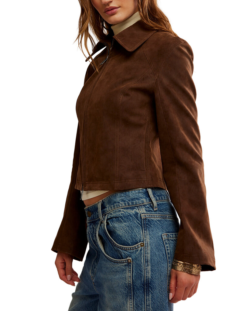 Free People River Vegan Jacket