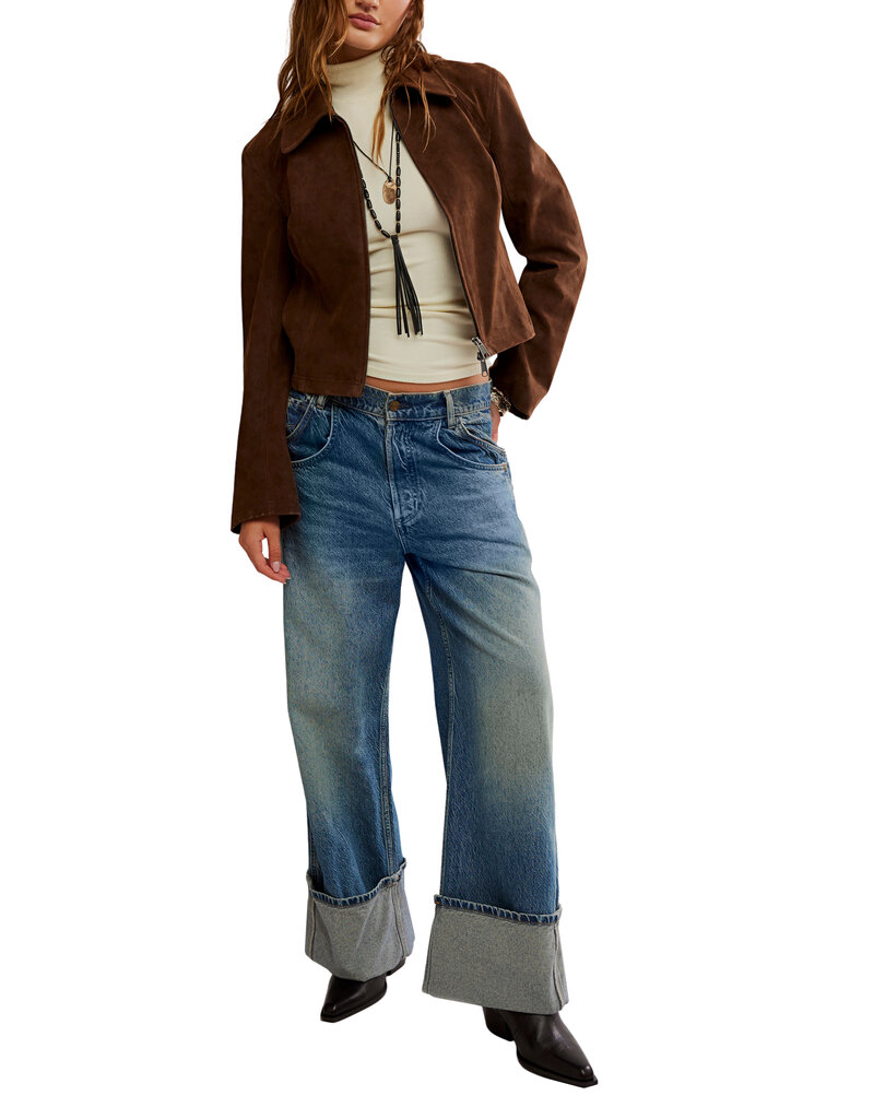 Free People River Vegan Jacket