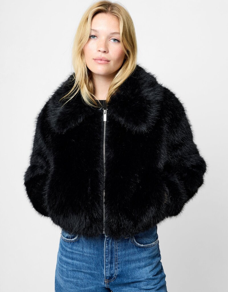 French Connection Rena Faux Fur Jacket