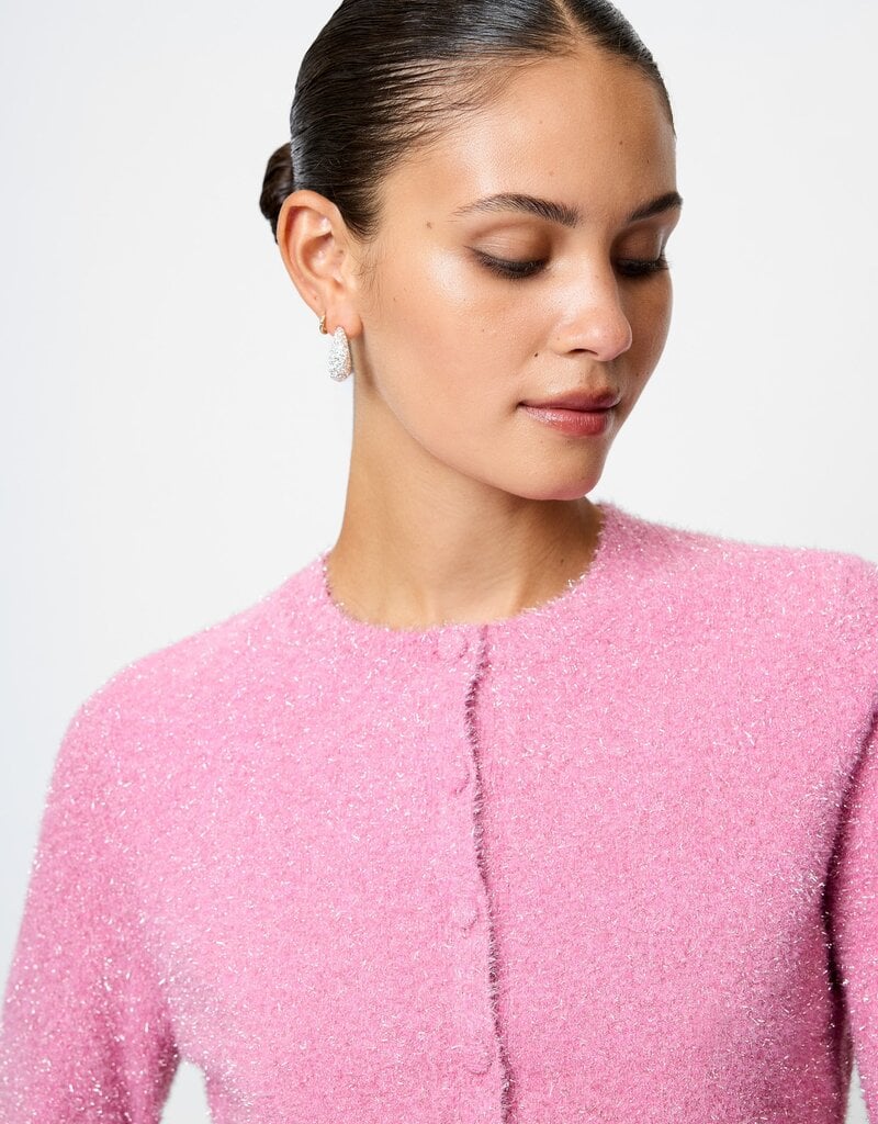 French Connection Tinsel Knit Cardigan