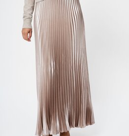 French Connection Marielle Metallic Satin Maxi Skirt
