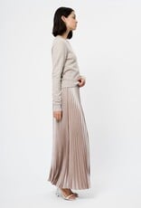 French Connection Marielle Metallic Satin Maxi Skirt