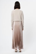 French Connection Marielle Metallic Satin Maxi Skirt