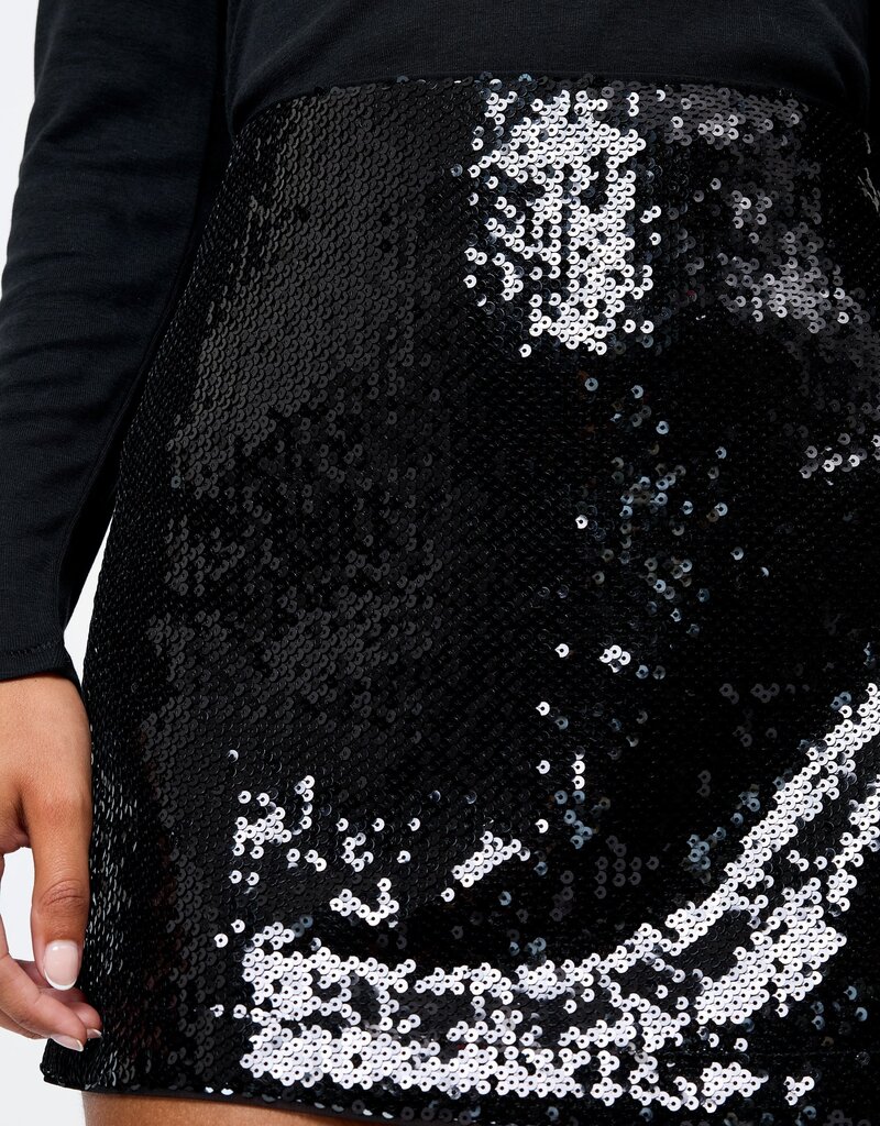 French Connection Sadie Sequin Mini Skirt