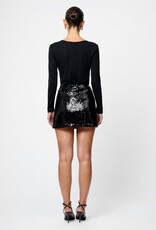 French Connection Sadie Sequin Mini Skirt