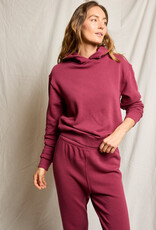 perfectwhitetee Heart Cotton Fleece Hoodie