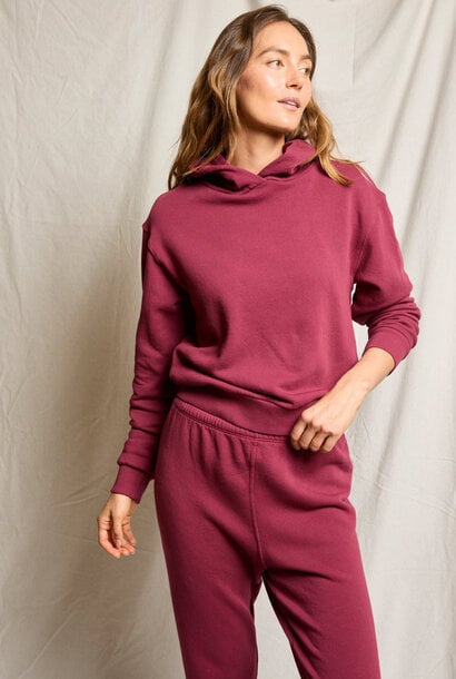 Heart Cotton Fleece Hoodie