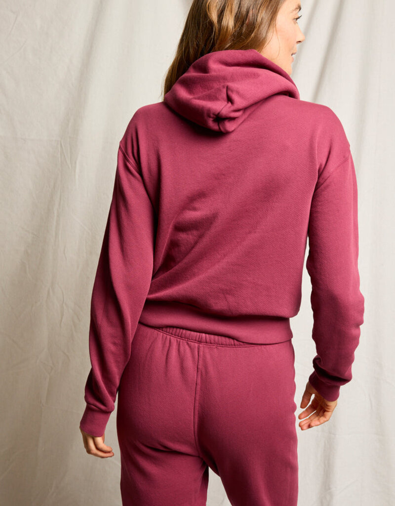 perfectwhitetee Heart Cotton Fleece Hoodie