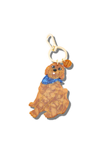 Solar Eclipse Hand Painted Bag Charm + Key Chain