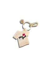 Solar Eclipse Hand Painted Bag Charm + Key Chain