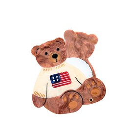 Solar Eclipse Hand Painted Compact Mirror